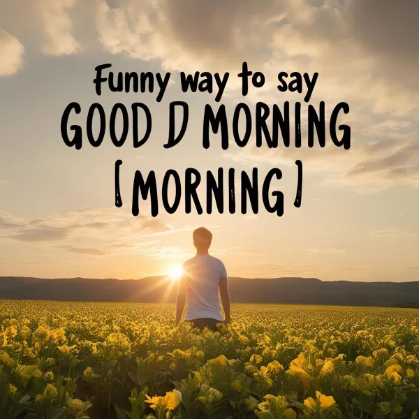 Read more about the article 67+Funny Way to Say Good Morning ☀️ Updated 2025