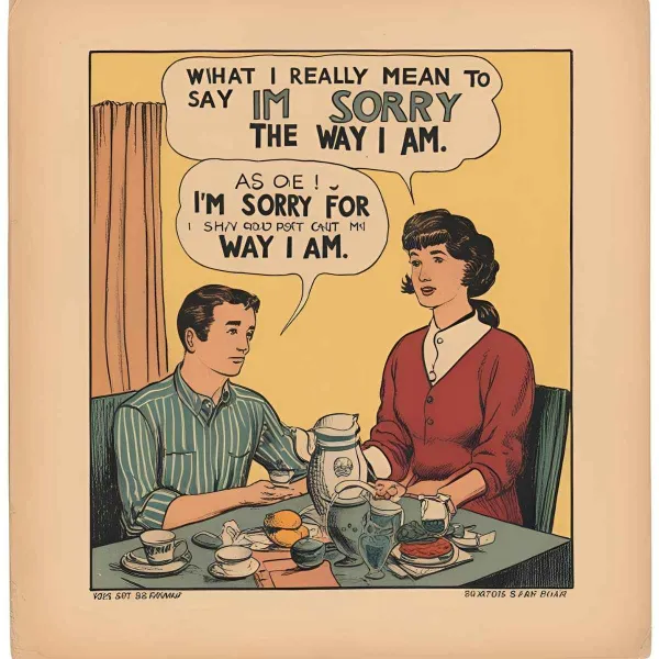 what i really meant to say is i'm sorry for the way i am