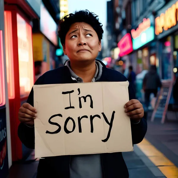 what i really meant to say is i'm sorry for the way i am