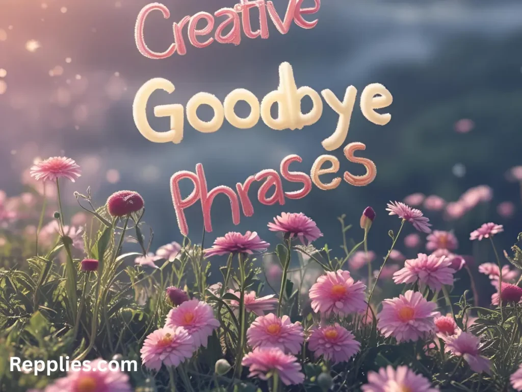 Creative Goodbye Phrases
