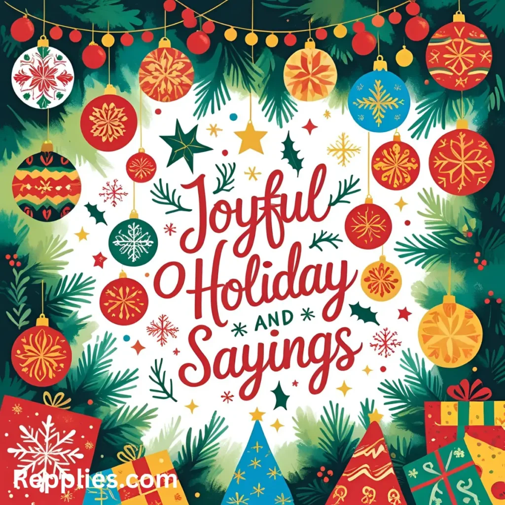Creative Holiday Sayings