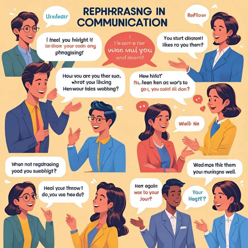 Why Rephrasing Matters in Communication