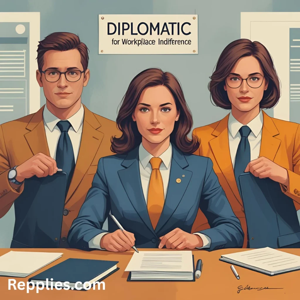 Diplomatic Phrases for Workplace Indifference