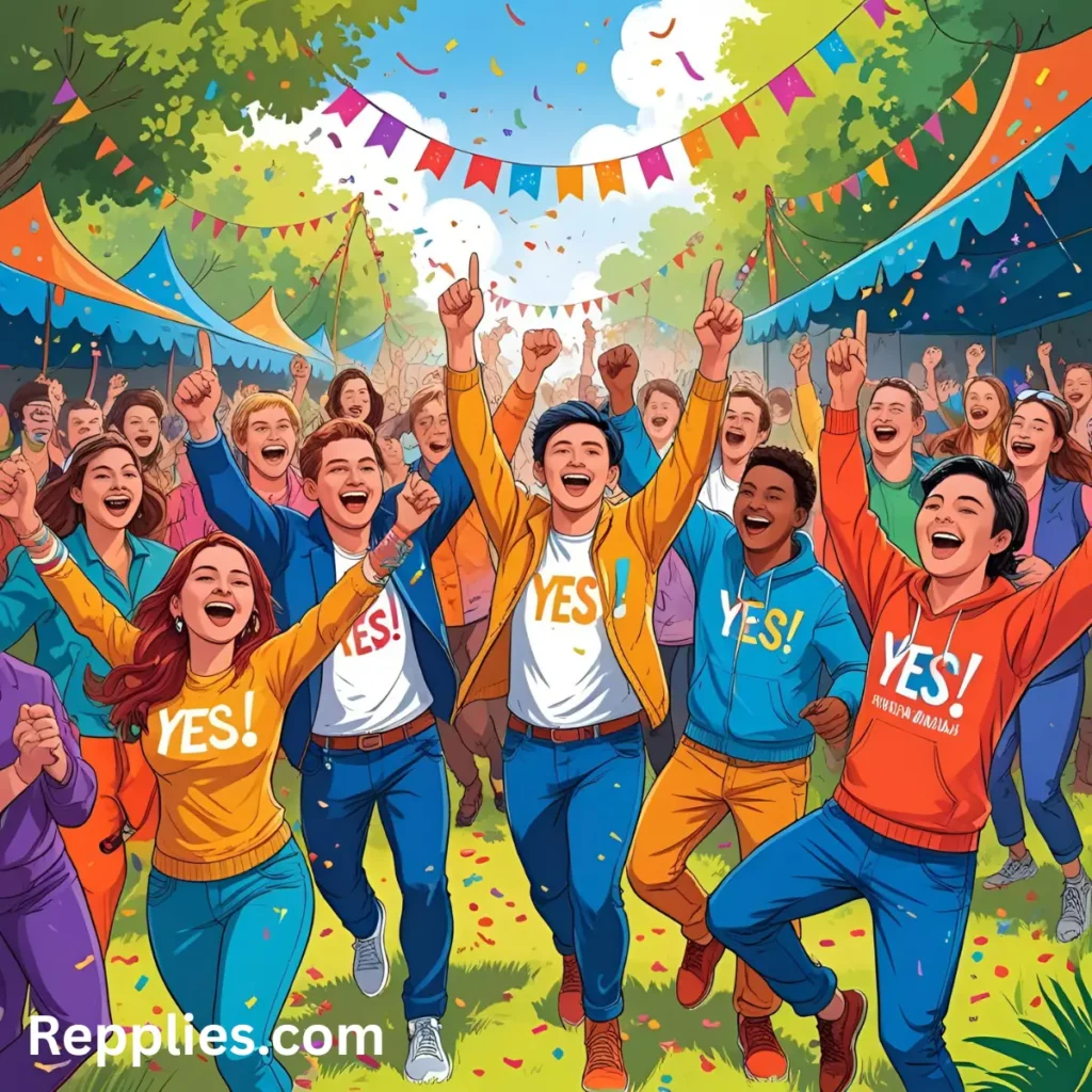 Enthusiastic Yeses for Big Moments