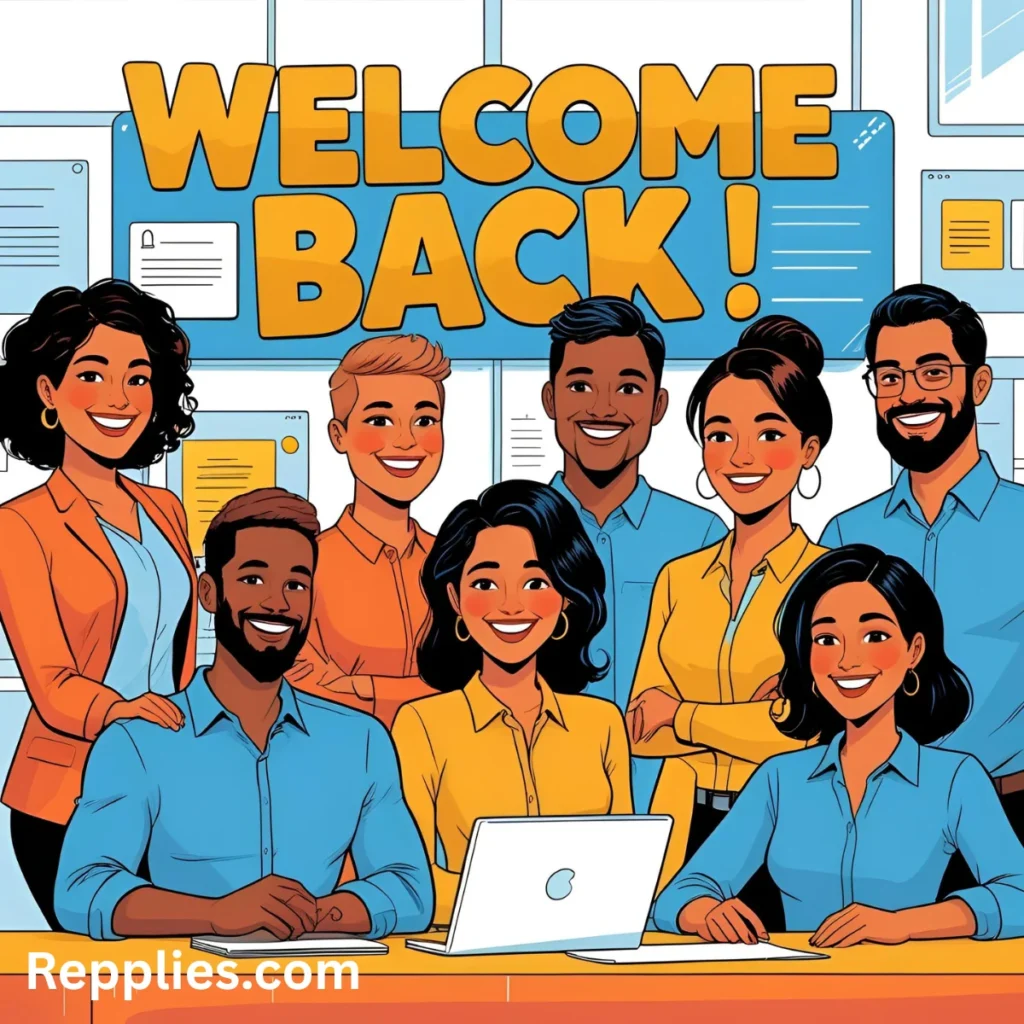 Professional Welcome Back Messages for Colleagues