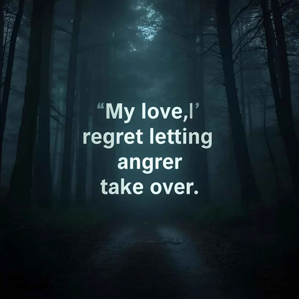 Phrases for Saying Sorry to Wife