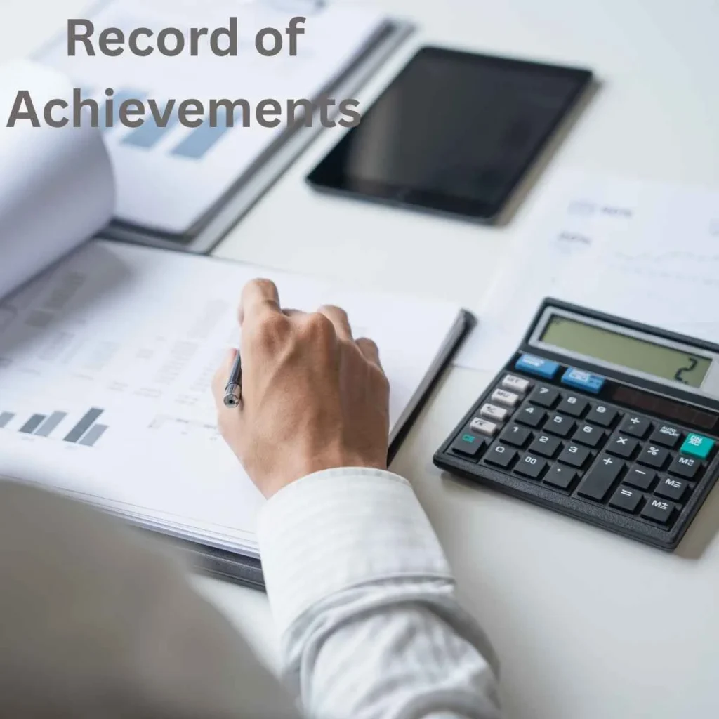Unique Synonyms of Proven Track Record