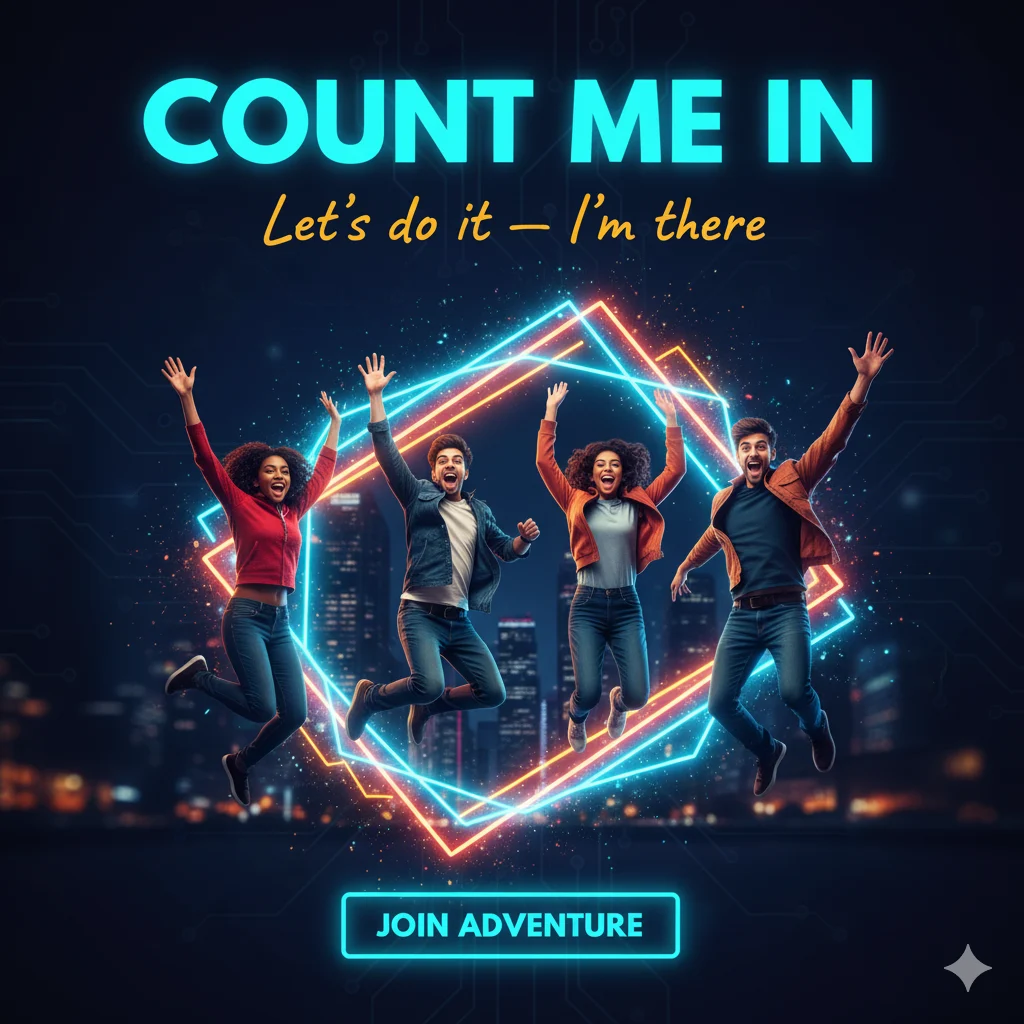 Another Ways to Say Count Me In