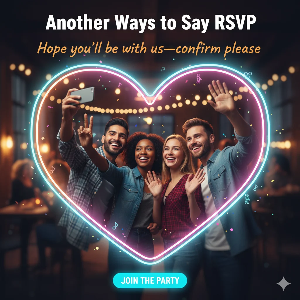 Another Ways to Say RSVP