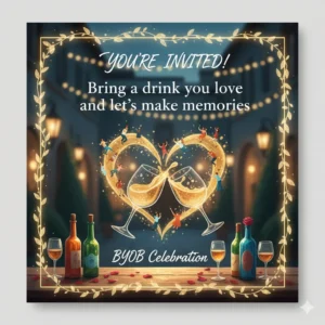 Read more about the article 210+ Nice Ways to Say BYOB on a Wedding Invitation 2025
