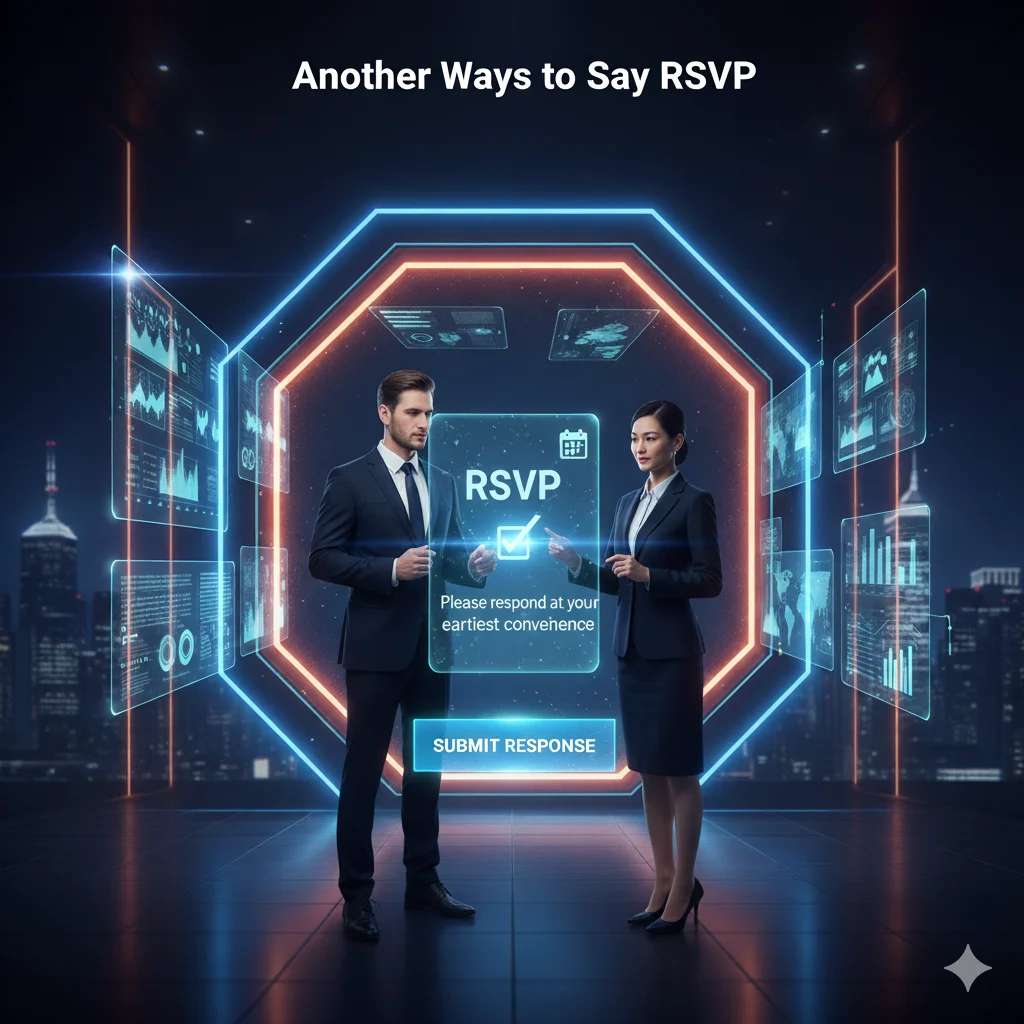 Another Ways to Say RSVP