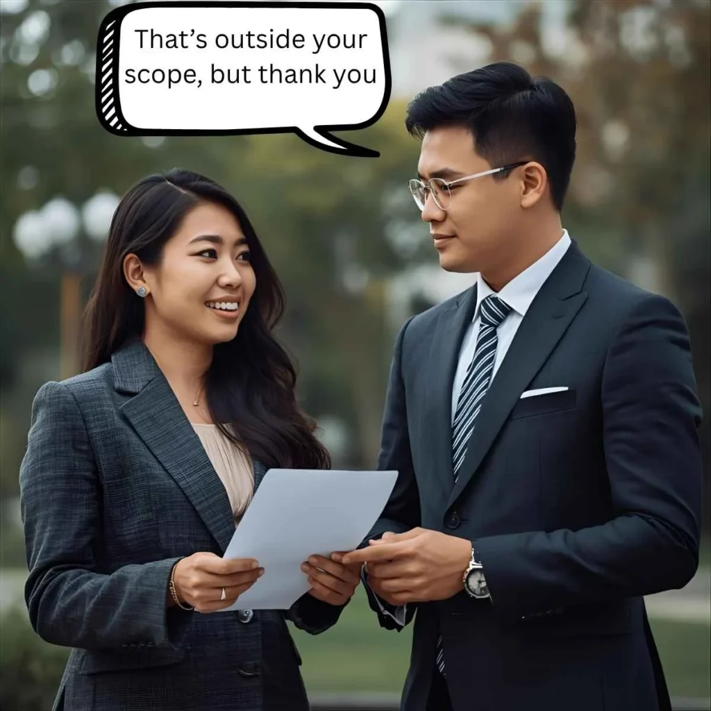 Professional Way to Say Mind Your Own Business