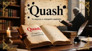 Read more about the article What Does Quash Mean? 💬 Definition & Usage Explained