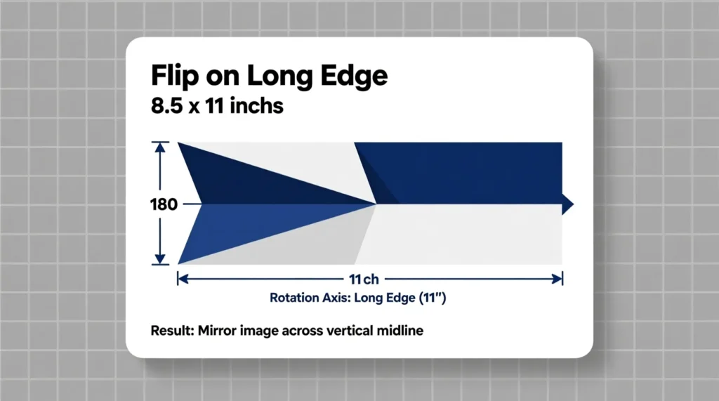What Does Flip on Long Edge Mean Guide for Correct Printing 📄