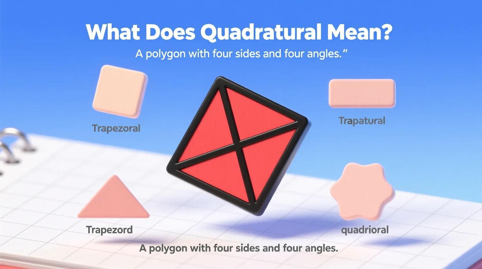 Read more about the article What Does Quadrilateral Mean and Why It Is One of the Most Important Shapes in Geometry 📐