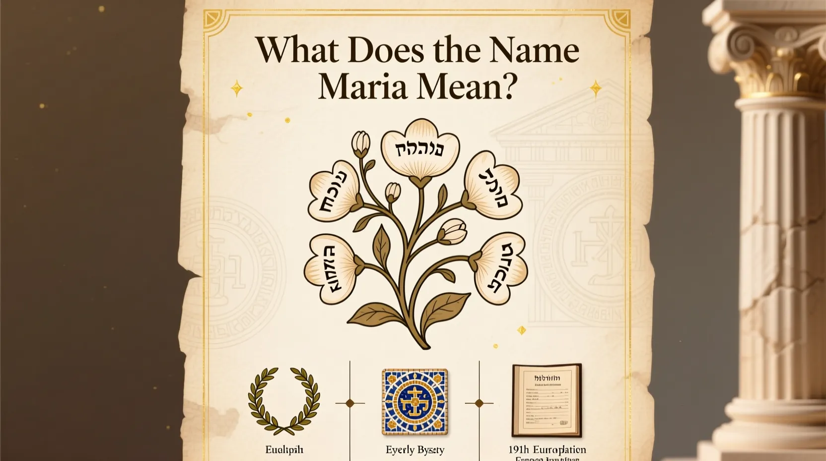 You are currently viewing What Does the Name Maria Mean? 🌸
