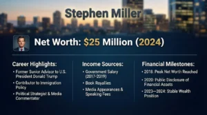 Read more about the article Stephen Miller Net Worth